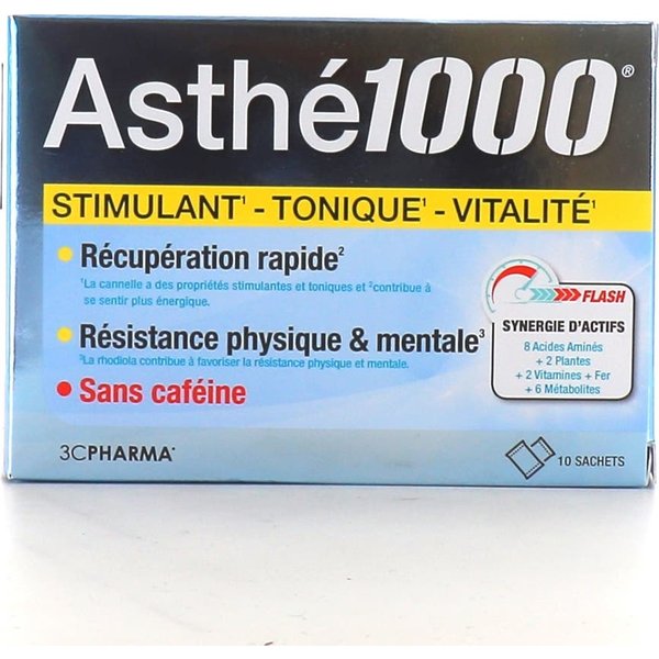 3C Pharma Asthé1000 10 Sobres-image