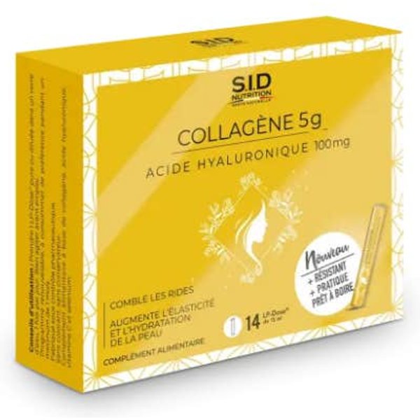 SID Nutrition ColáGeno 5G ÁCido HialuróNico 100Mg 14X15Ml-image