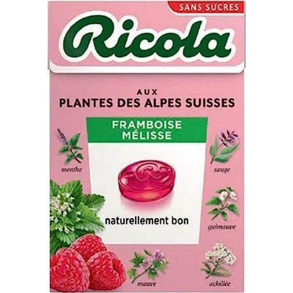 Ricola Caramelo Frambuesa Melisa Sin AzúCar 50G-image