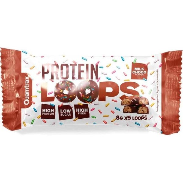 Quamtrax Loops Proteico Chocolate Leche 5X8 G-image