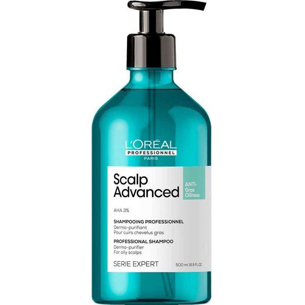 L'oréAl Scalp Advanced Anti-Oiliness Dermo-Purifier Professional Shampoo 500Ml-image