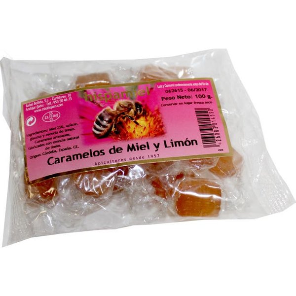 Hispamiel Caramelos Miel Y LimóN 100 G-image