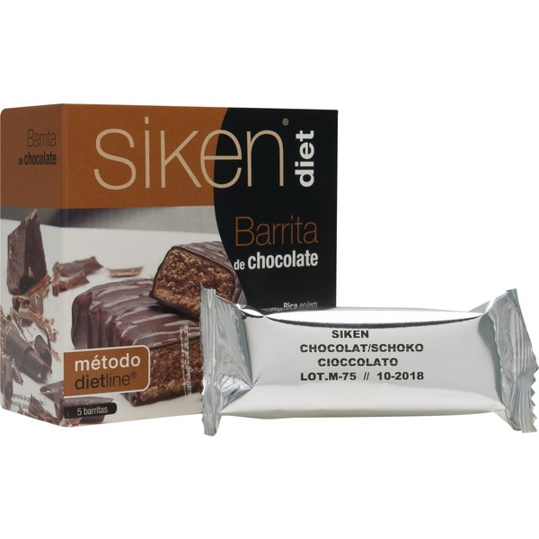 Siken Diet Barrita De Chocolate 5 Uds-image