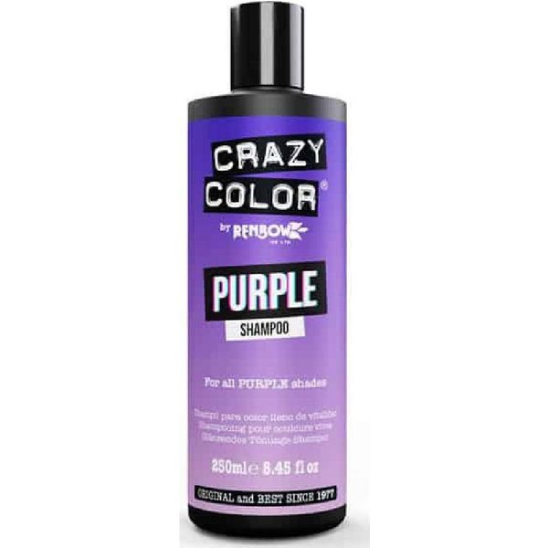 Crazy Color Vibrant Color Shampoo Purple 250Ml-image