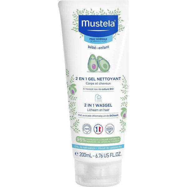 Mustela Gel De Limpieza 2 En 1 Cabello Y Cuerpo 200 Ml-image