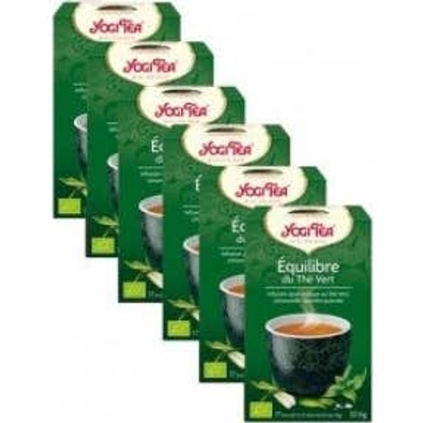 Yogi TEA Balanced TEA Green TEA Sachets 30.6G-image