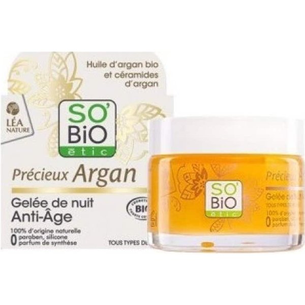 So'bio ÉTic Gel Noche Antiedad ArgáN 40Ml-image