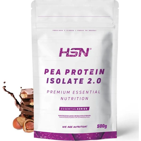 HSN ProteíNa De Guisante Aislada 2.0 Chocolate Y Avellanas 500 G-image