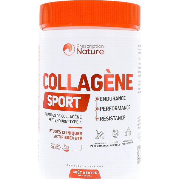 Prescription Nature ColáGeno Sport Neutro 300 G-image