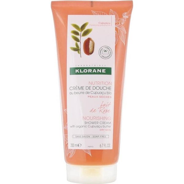 Crema De Ducha Klorane Leche Rosa 200 Ml-image