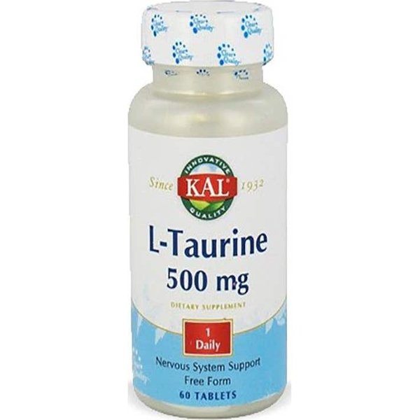 KAL L-Taurina 500 Mg 60 Caps-image