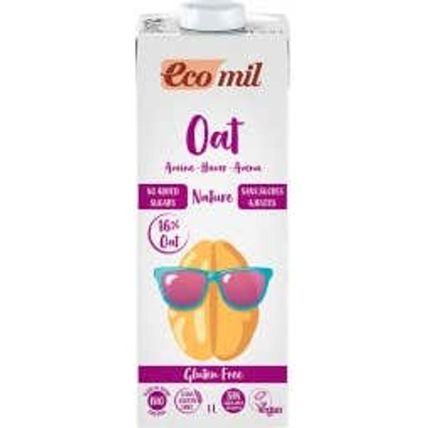Ecomil Oat Nature Gluten-Free Bio 1L-image