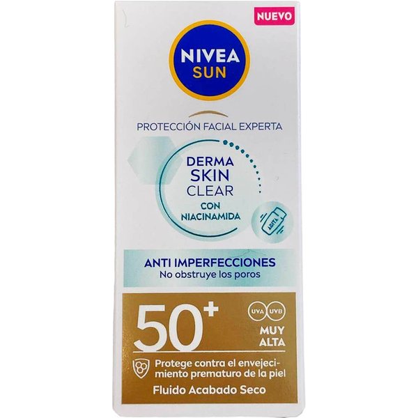 Nivea Sun Derma Skin Clear Spf50 40Ml-image