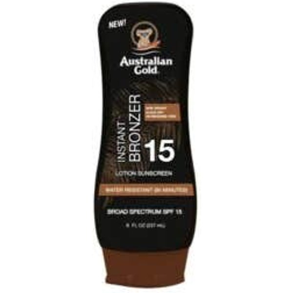 Australian Gold Lotion Sunscreen With Instant Bronzer SPF15 237Ml-image