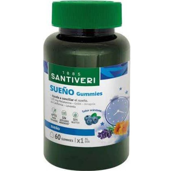 Santiveri SueñO Gummies Sabor AráNdanos Vegan 60Uds-image