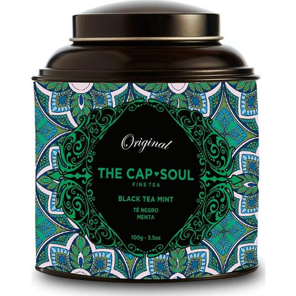 The Capsoul Té Negro Menta Granel 100G-image