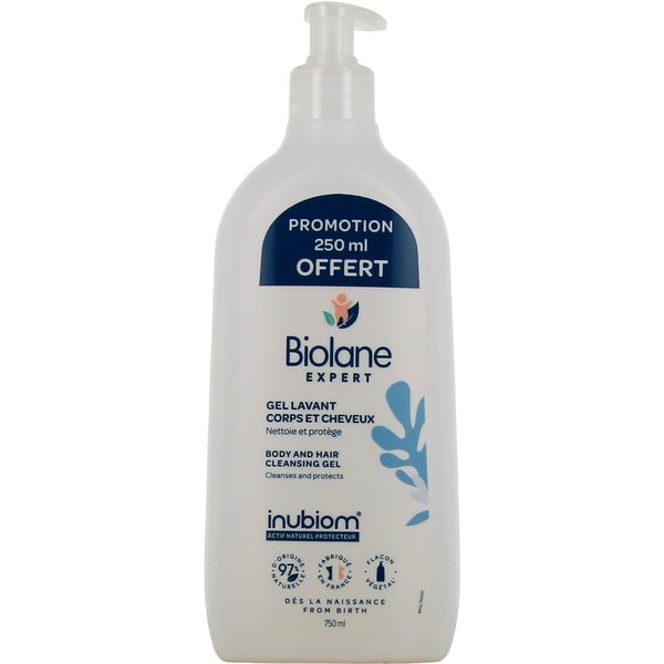Biolane Expert Gel Limpiador Corporal Y Capilar 750Ml-image
