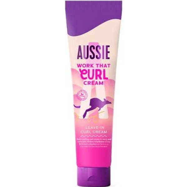 Aussie Work That Curl Crema Definidora Rizos Leave-In 160Ml-image