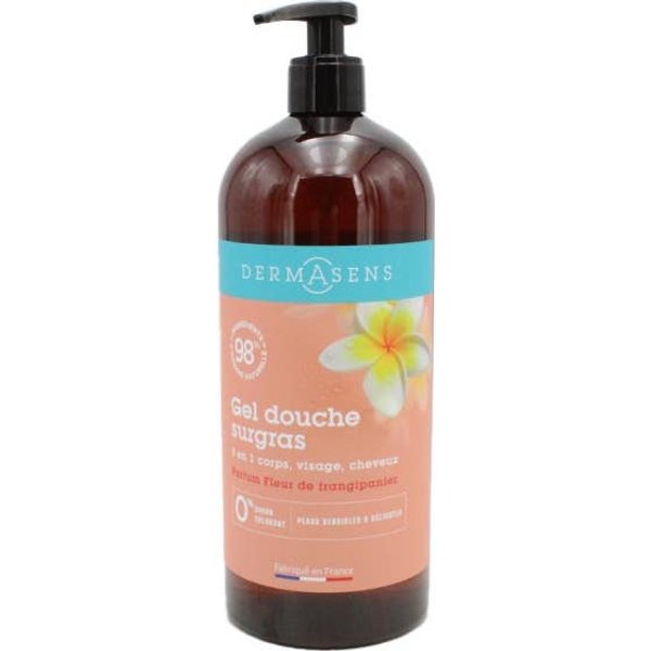 Dermasens Gel De Ducha Surgras 3 En 1 Flor De Frangipani 1 L-image