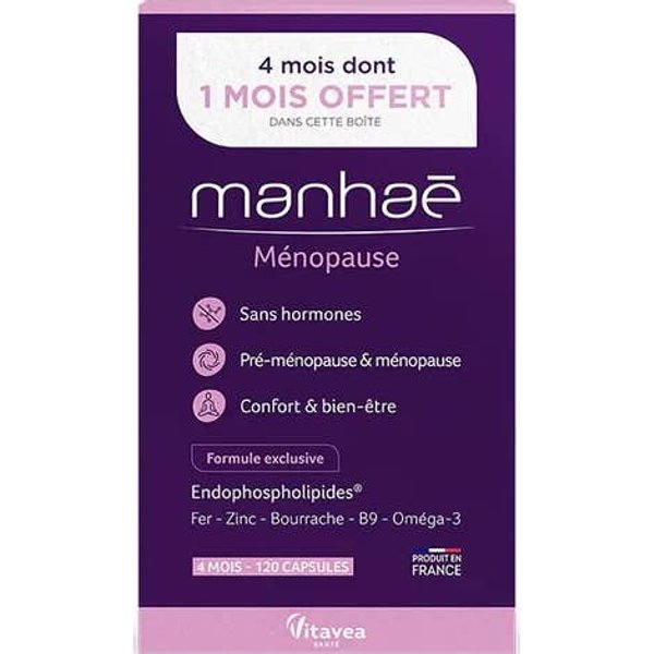 Nutrisanté Manhae Feminidad Menopausia 120 CáPsulas-image