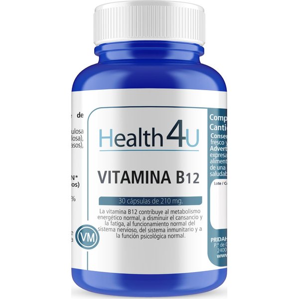 H4U Vitamina B12 30Caps-image