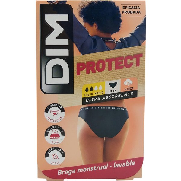 Dim Protect Braga Menstrual Lavable Flujo Medio Talla 40-42 1 Ud-image