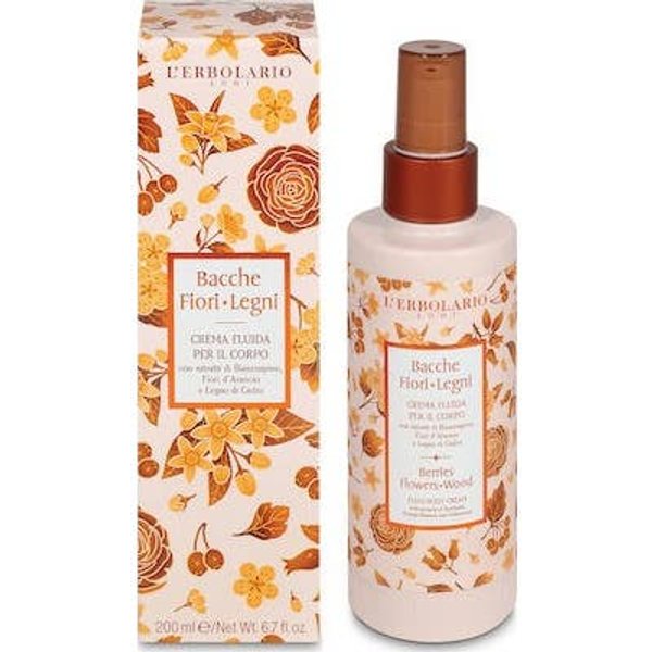 L'erbolario Bayas Flores Madera Crema Fluida Corporal 200 Ml-image