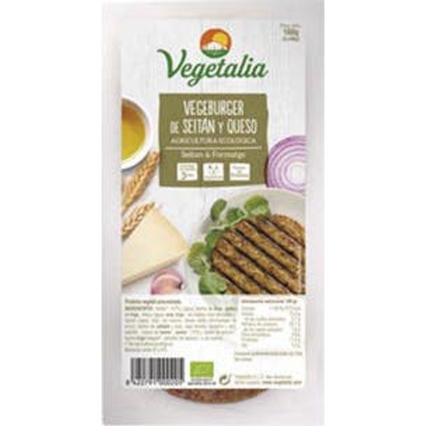 Vegetalia Hamburguesa De Seitan Y Queso Vegan Bio 2 Uds-image