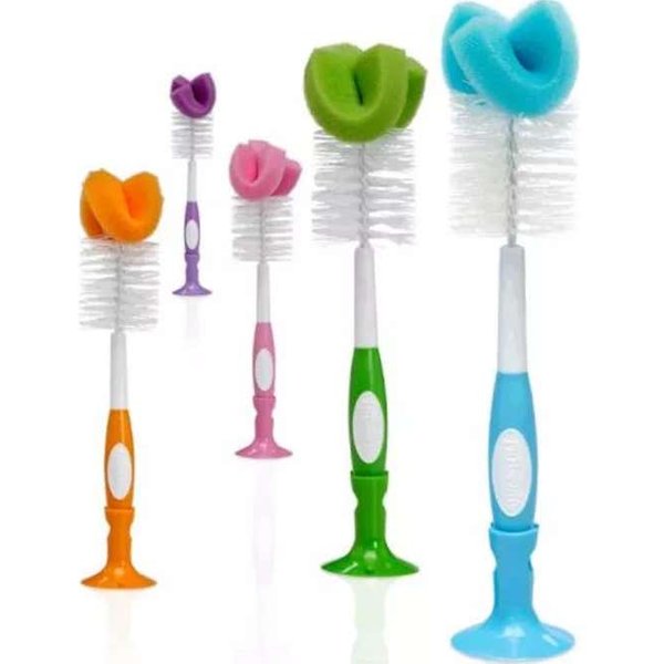 Dr Brown's Natural Flow Cepillo Limpiabiberon Colores-image