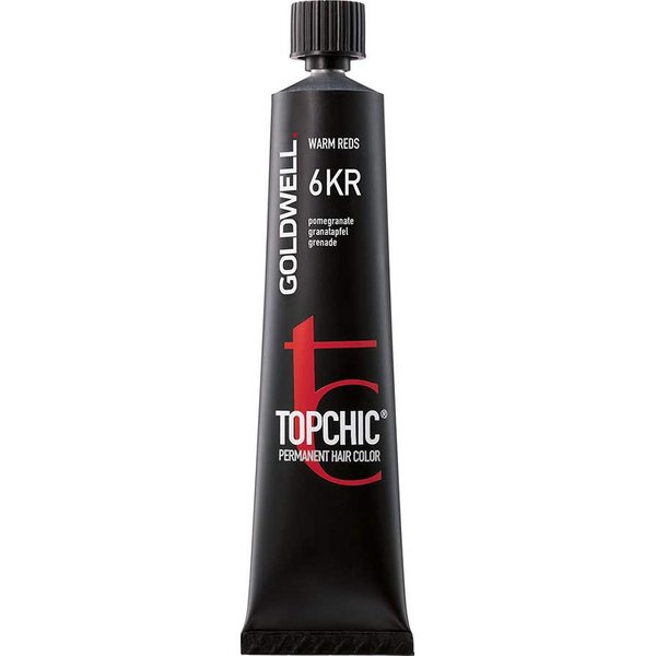 Goldwell Topchic Permanent Hair Color 6 KR Pomegranate 60 Ml-image