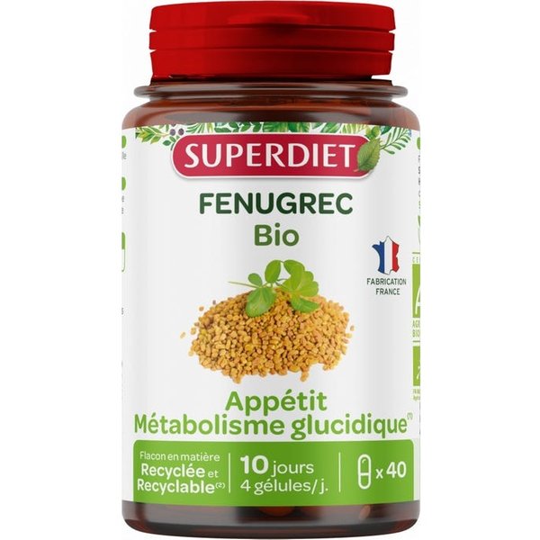 Superdiet Fenogreco Bio 40 Perlas-image