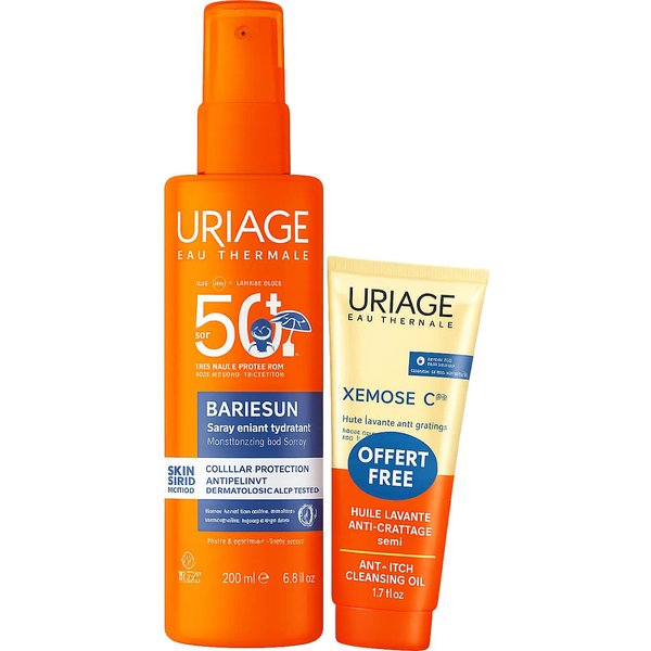 Uriage Pack BarriéSum Spray NiñOs SPF50+ 200 Ml + Aceite Xemose C8+ 50 Ml-image