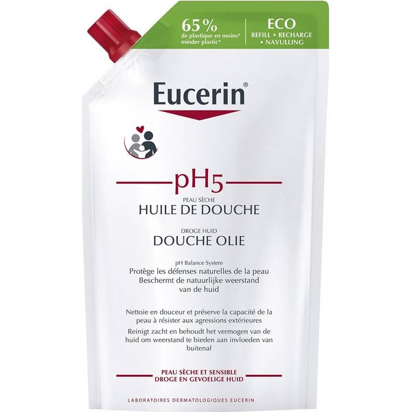 Eucerin Oleogel De Ducha Ph5 Recarga 400Ml-image
