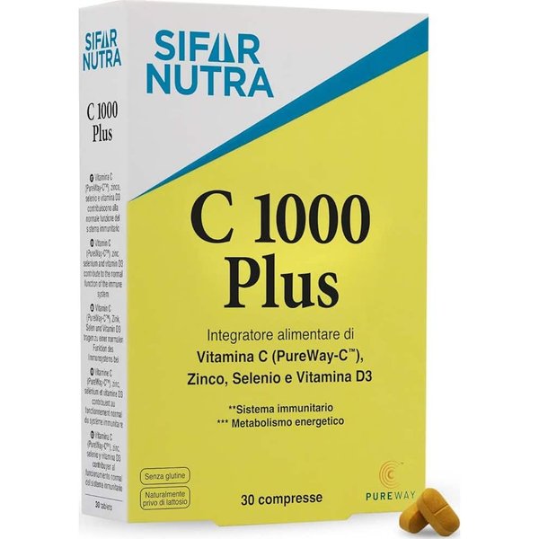 Sifar Nutra C 1000 Plus 30 Comp-image