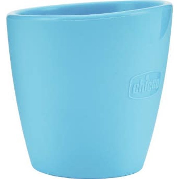 Chicco Mini Vaso De Silicona Azul 6M+ 1Ud-image