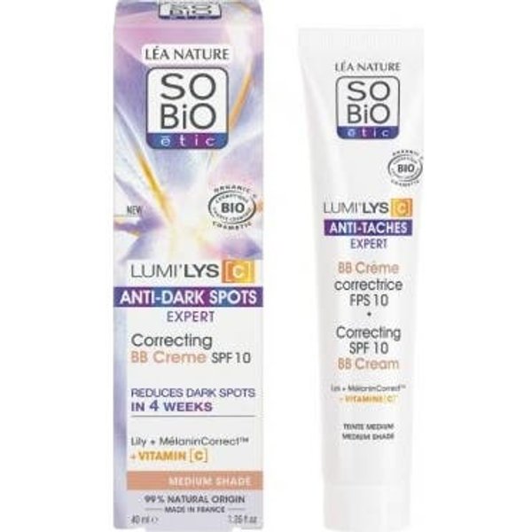 So'Bio Étic Lumi'lys Bb Cream Spf10 Antimanchas Expert 40Ml-image