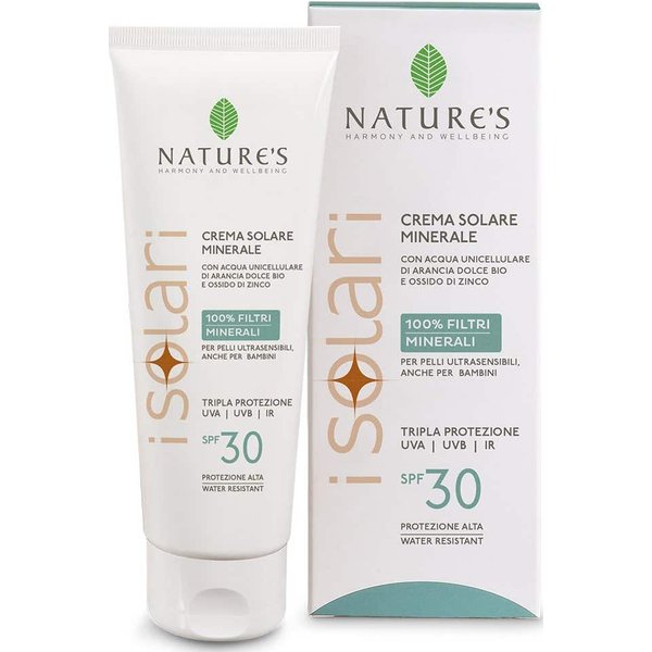 Nature's Solari Crema Solar Mineral Rostro Y Cuerpo SPF30 100Ml-image