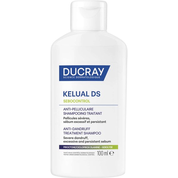 Ducray Kelual DS Sebocontrol Champú De Tratamiento Anticaspa 100 Ml-image