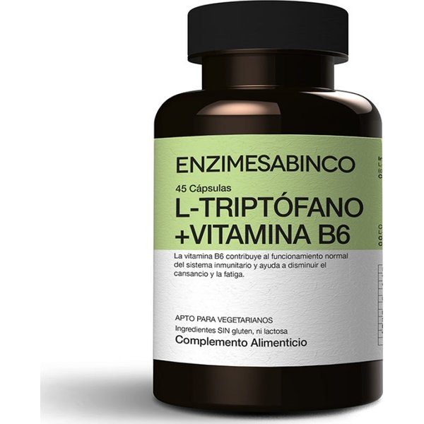 Enzime Sabinco L-TriptóFano 500 Mg 45 Caps-image