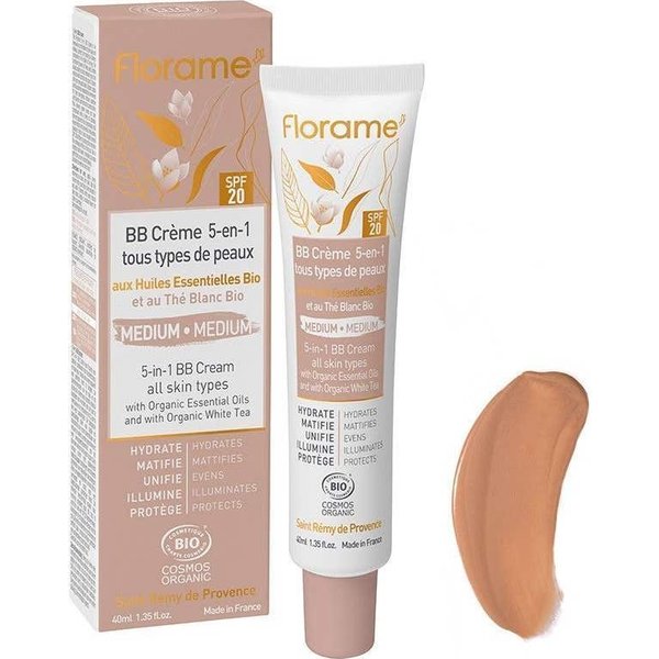Florame Bb Crema 5 En 1 Tinte Medio Spf20 40Ml-image