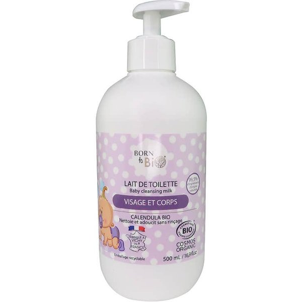 Born to Bio Leche Limpiadora Bebe Bio 500 Ml-image