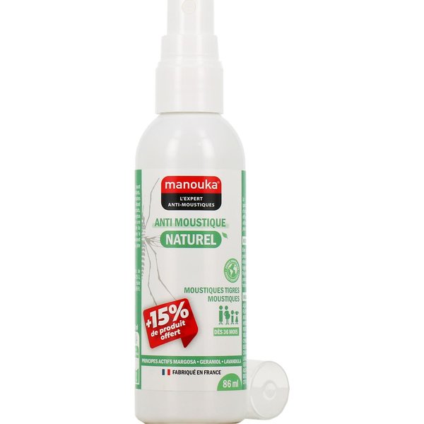 Manouka Anti-Mosquitos Natural Spray 86 Ml-image