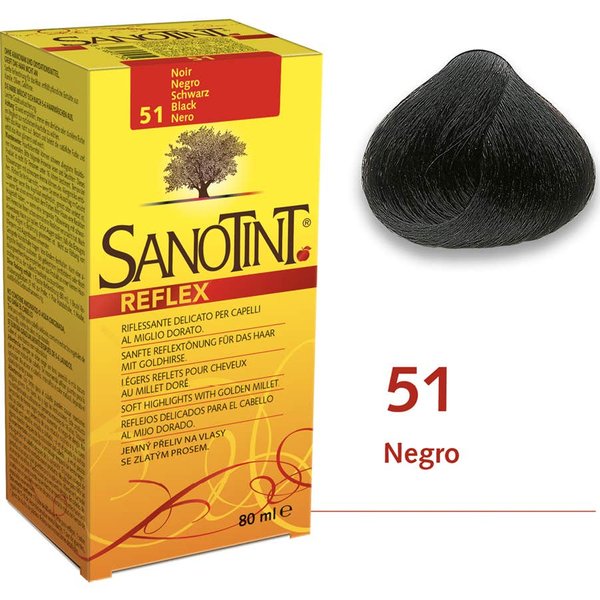 Cosval Sanotint Reflex Negro 80 Ml-image