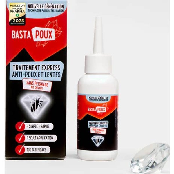 Bastapoux Tratamiento Express Anti-Piojos & Liendres 100 Ml-image