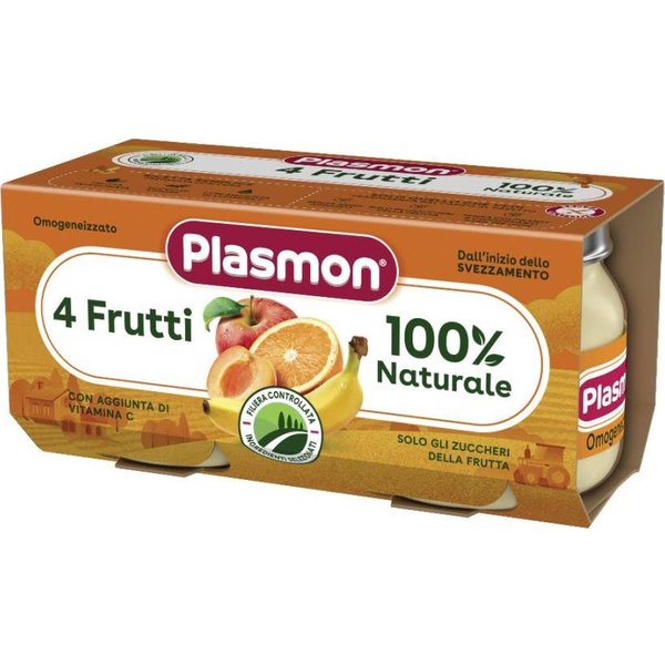 Plasmon Omo 4Frutti 2X104 G-image
