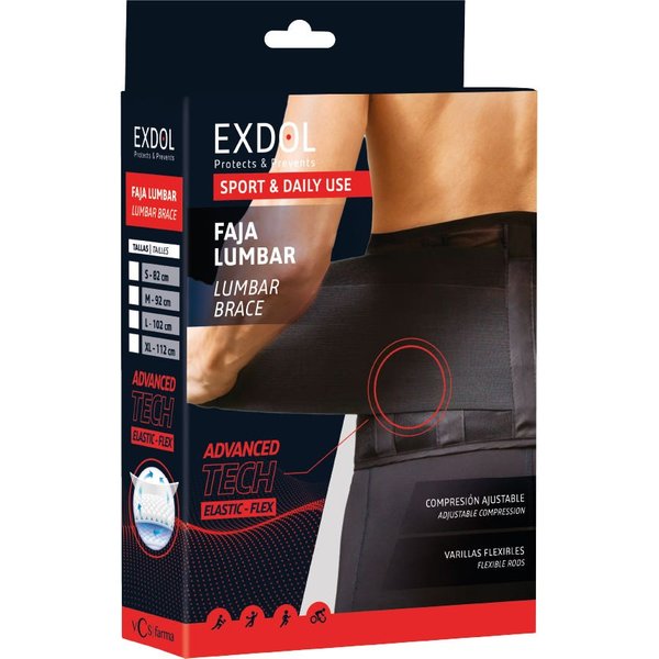 Exdol Faja Lumbar EláStica Negra S 1Ud-image