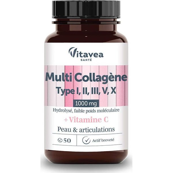 Vitavea Multi ColáGeno Tipo I II III V X 50Comp-image