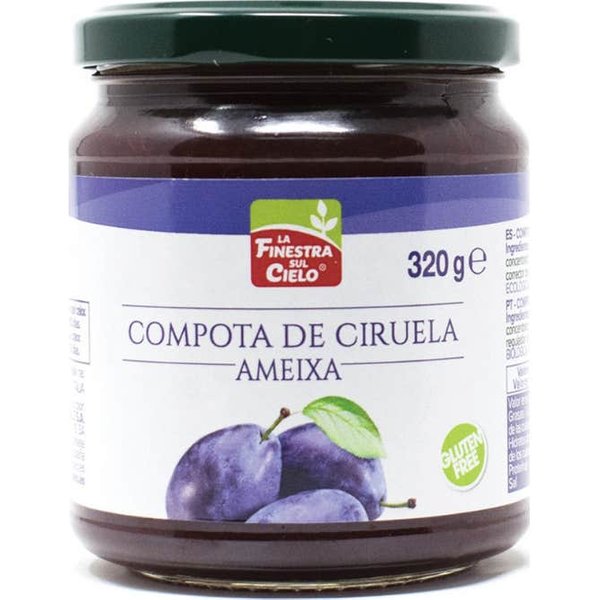 La Finestra Sul Cielo Mermelada Ciruela Sin AzúCar Bio 320G-image