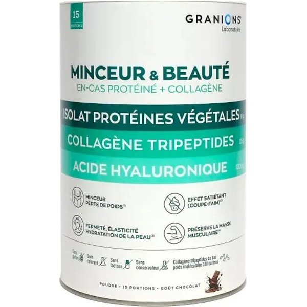 Granions Minceur & Beauté ProteíNas Vegetales + ColáGeno 275 G-image