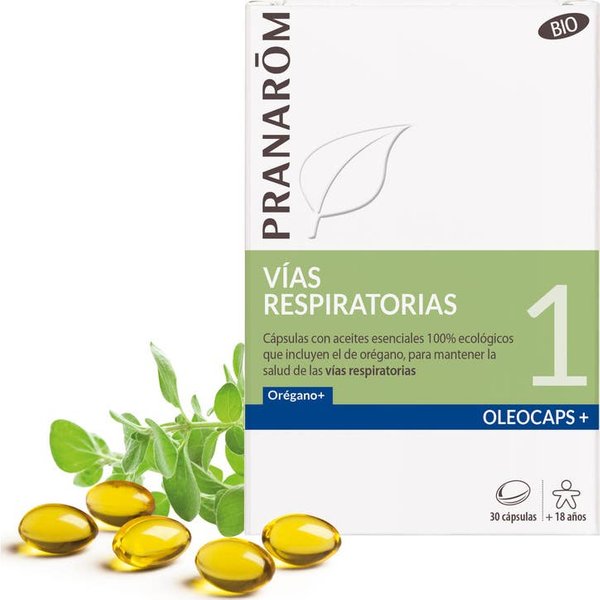 PranarôM Oleocaps+ 1 VíAs Respiratorias Bio 30Caps-image